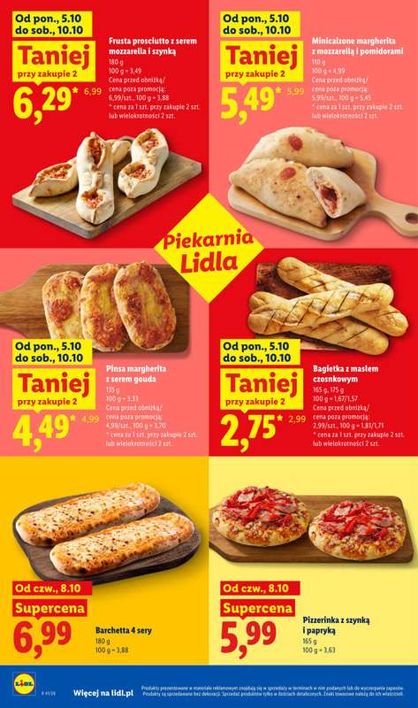 Lidl - gazetka promocyjna Gazetka od czwartku 08.10 do soboty 10.10 - strona 50