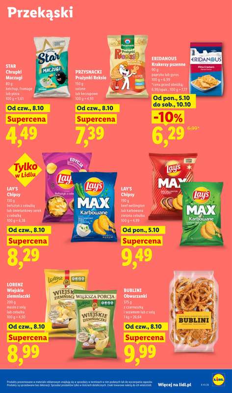 Lidl - gazetka promocyjna Gazetka od czwartku 08.10 do soboty 10.10 - strona 79