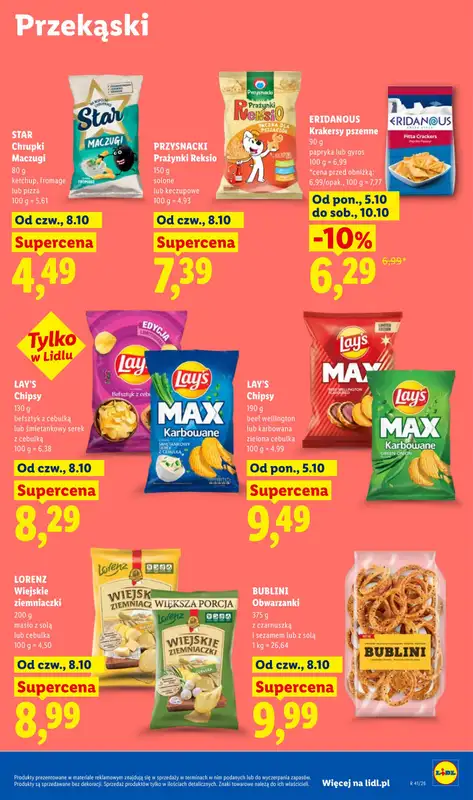 Lidl - gazetka promocyjna Gazetka od czwartku 08.10 do soboty 10.10 - strona 79