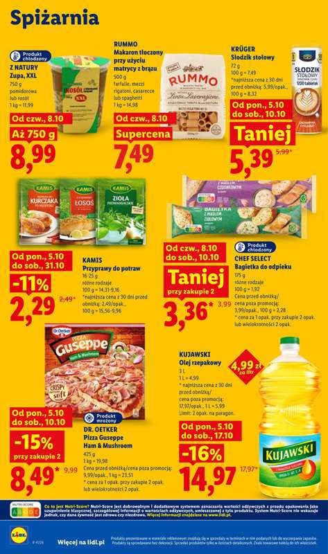 Lidl - gazetka promocyjna Gazetka od czwartku 08.10 do soboty 10.10 - strona 84