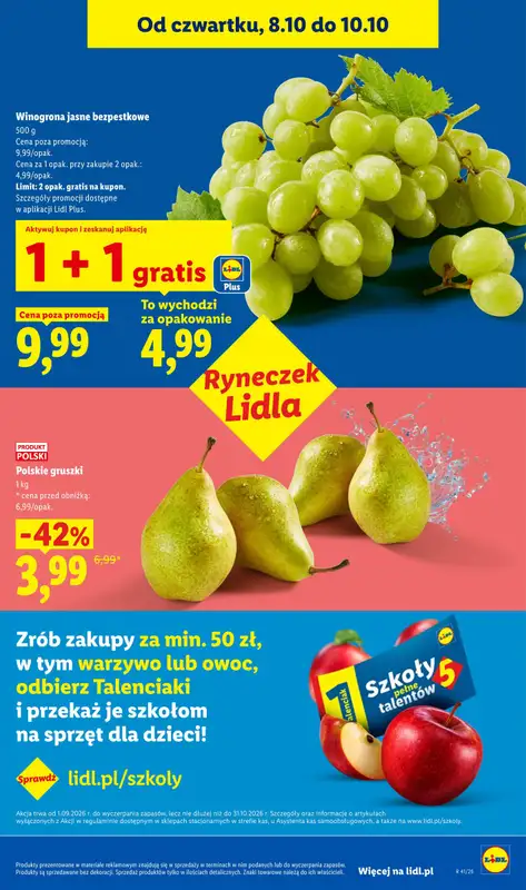 Lidl - gazetka promocyjna Gazetka od czwartku 08.10 do soboty 10.10 - strona 47