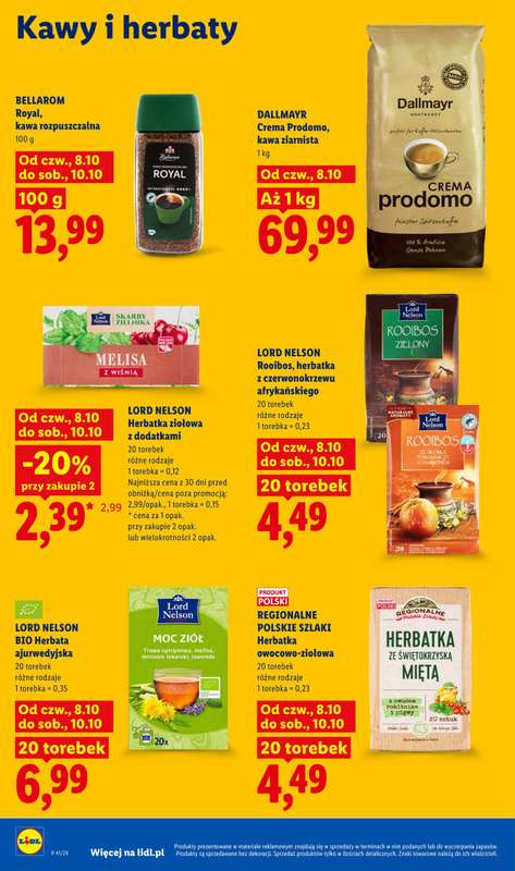 Lidl - gazetka promocyjna Gazetka od czwartku 08.10 do soboty 10.10 - strona 80