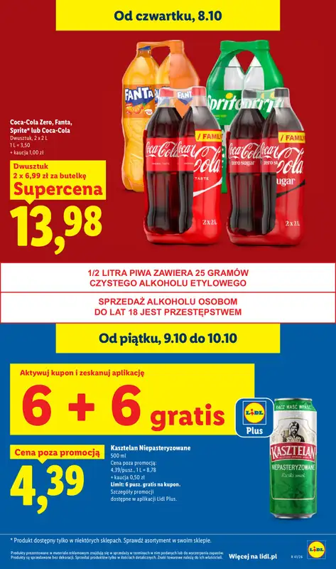 Lidl - gazetka promocyjna Gazetka od czwartku 08.10 do soboty 10.10 - strona 21