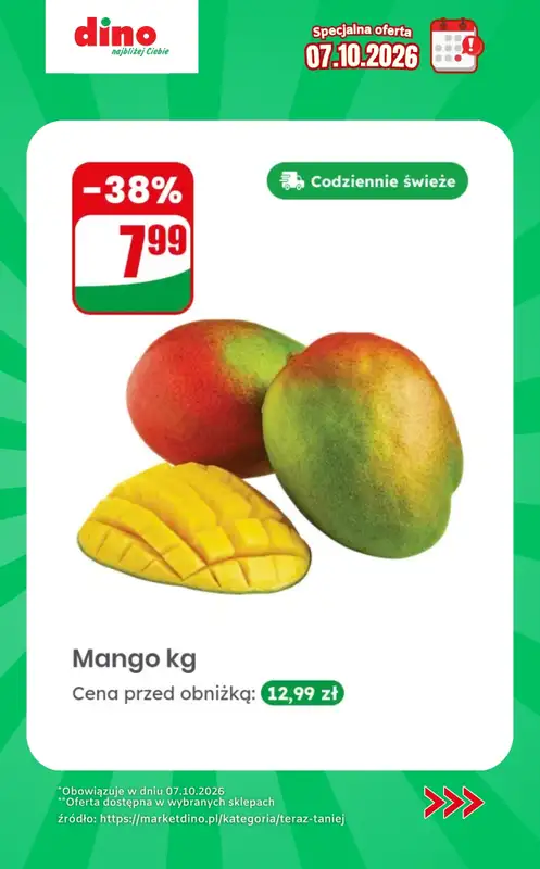 Dino - gazetka promocyjna Specjalna oferta na 07.10.2026 - promocje spoza gazetki od środy 07.10 do środy 07.10 - strona 5