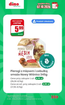 Dino - gazetka promocyjna Specjalna oferta na 07.10.2026 - promocje spoza gazetki od środy 07.10 do środy 07.10 - strona 6