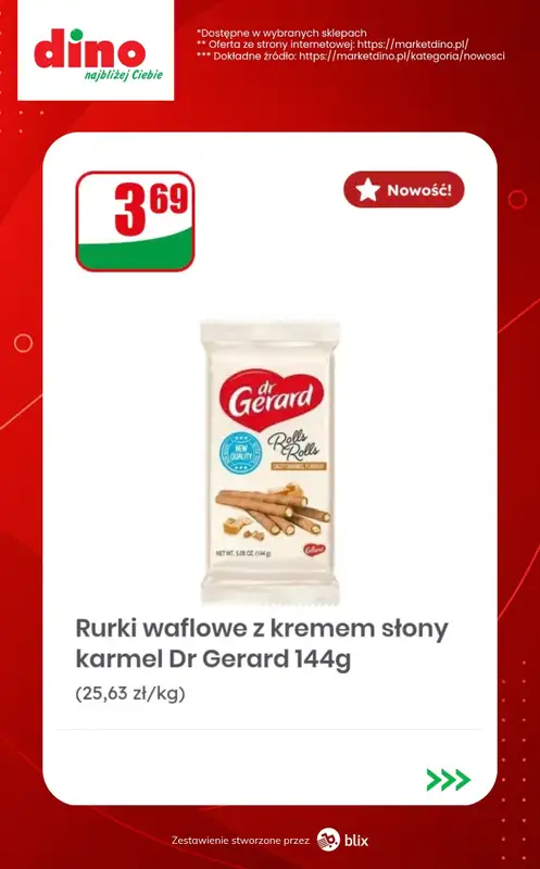 Dino - gazetka promocyjna Nowości w Dino! od środy 07.10  - strona 11