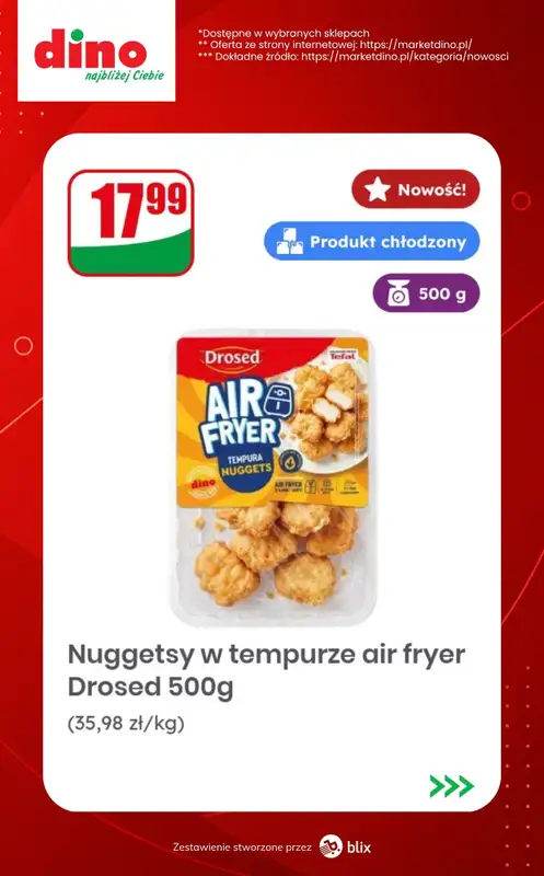 Dino - gazetka promocyjna Nowości w Dino! od środy 07.10  - strona 10