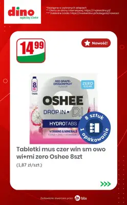 Dino - gazetka promocyjna Nowości w Dino! od środy 07.10  - strona 12