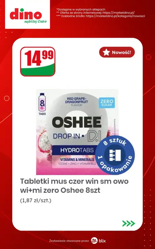 Dino - gazetka promocyjna Nowości w Dino! od środy 07.10  - strona 12