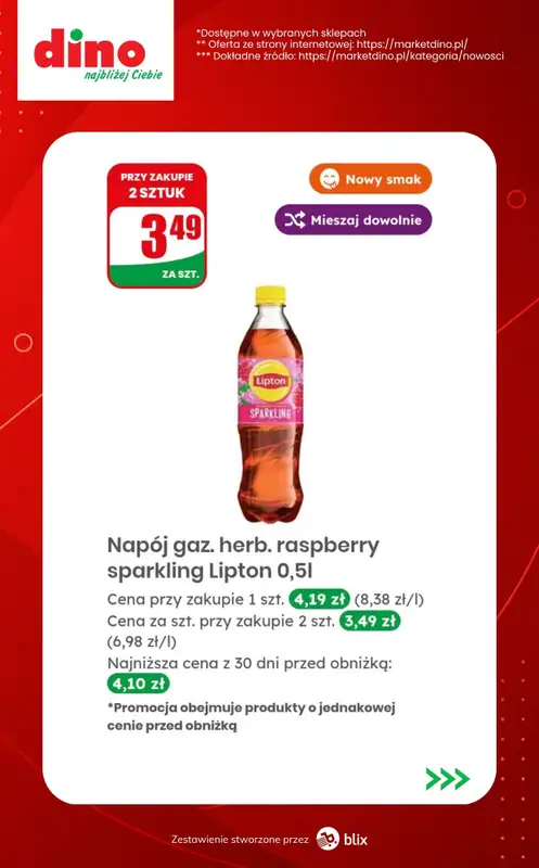 Dino - gazetka promocyjna Nowości w Dino! od środy 07.10  - strona 13