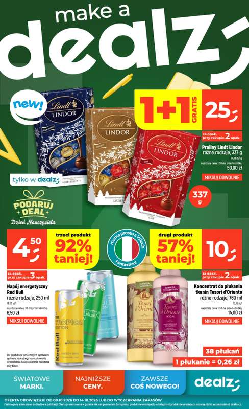 Dealz - gazetka promocyjna Make a Dealz! od czwartku 08.10 do środy 14.10
