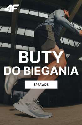 4F - gazetka promocyjna Buty do biegania w supercenach od środy 07.10 