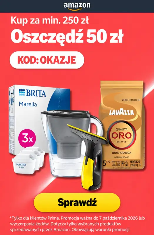 Amazon - gazetka promocyjna Wielkie Okazje Prime - tylko do północy! od środy 07.10 do środy 07.10 - strona 4