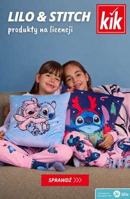 KiK - gazetka promocyjna Lilo & Stitch od środy 07.10 do soboty 10.10