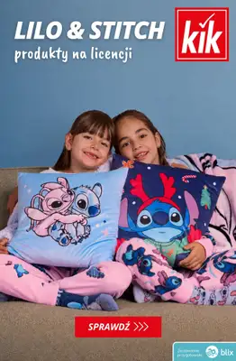 KiK - gazetka promocyjna Lilo & Stitch od środy 07.10 do soboty 10.10