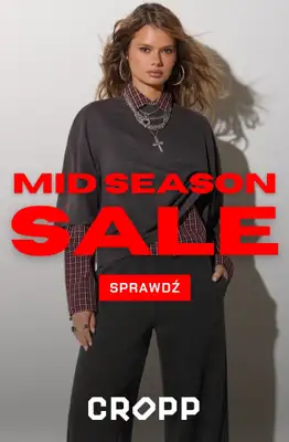 Cropp - gazetka promocyjna Mid Season Sale dla niej od środy 07.10 