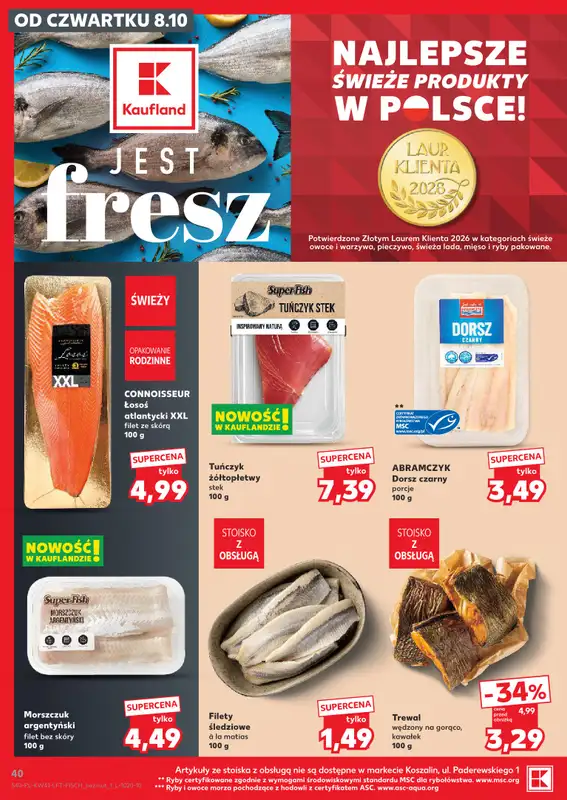 Kaufland - gazetka promocyjna Gazetka Tygodnia od czwartku 08.10 do środy 14.10 - strona 40