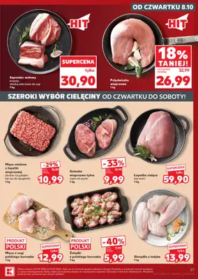 Kaufland - gazetka promocyjna Gazetka Tygodnia od czwartku 08.10 do środy 14.10 - strona 27