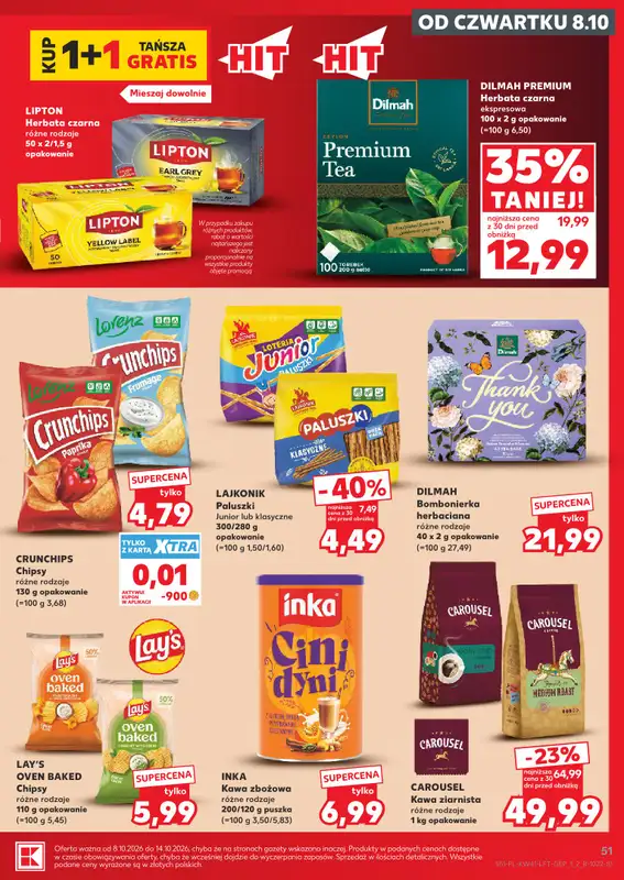 Kaufland - gazetka promocyjna Gazetka Tygodnia od czwartku 08.10 do środy 14.10 - strona 51