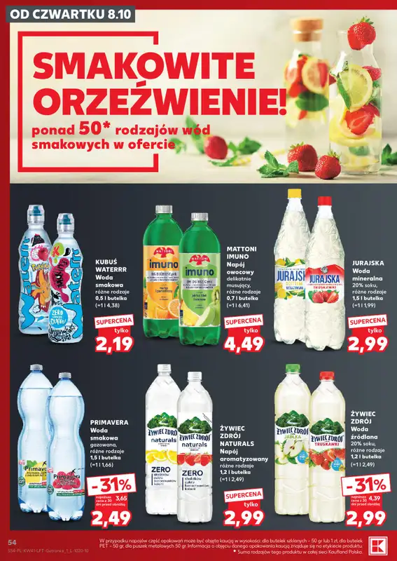 Kaufland - gazetka promocyjna Gazetka Tygodnia od czwartku 08.10 do środy 14.10 - strona 54