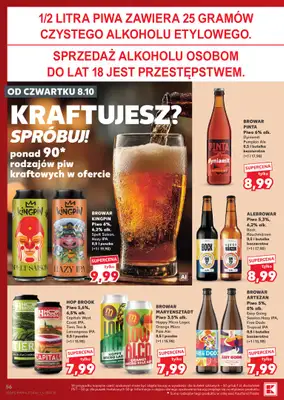 Kaufland - gazetka promocyjna Gazetka Tygodnia od czwartku 08.10 do środy 14.10 - strona 56