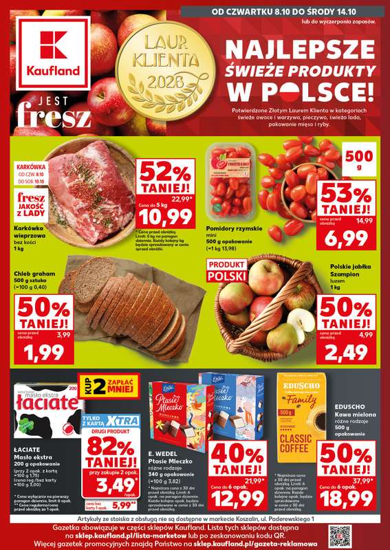 Kaufland - gazetka promocyjna Gazetka Tygodnia od czwartku 08.10 do środy 14.10