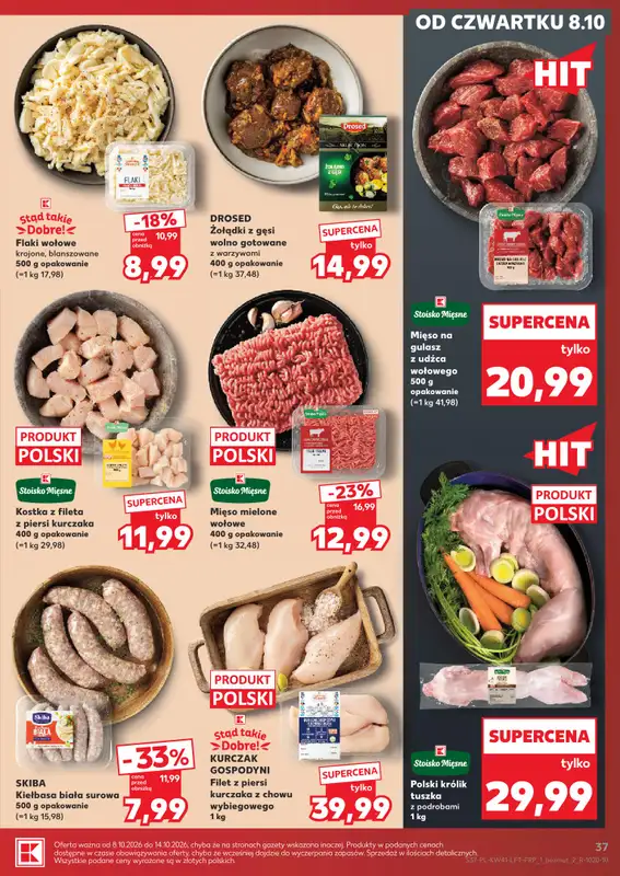 Kaufland - gazetka promocyjna Gazetka Tygodnia od czwartku 08.10 do środy 14.10 - strona 37