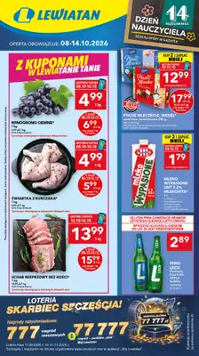 LEWIATAN - gazetka promocyjna Mamy TO w Lewiatanie – Kujawy od czwartku 08.10 do środy 14.10