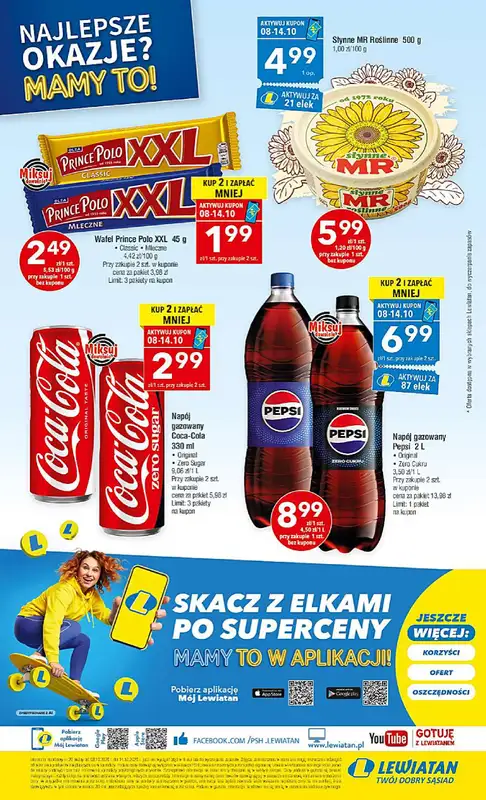 LEWIATAN - gazetka promocyjna Mamy TO w Lewiatanie – woj. małopolskie od czwartku 08.10 do środy 14.10 - strona 22