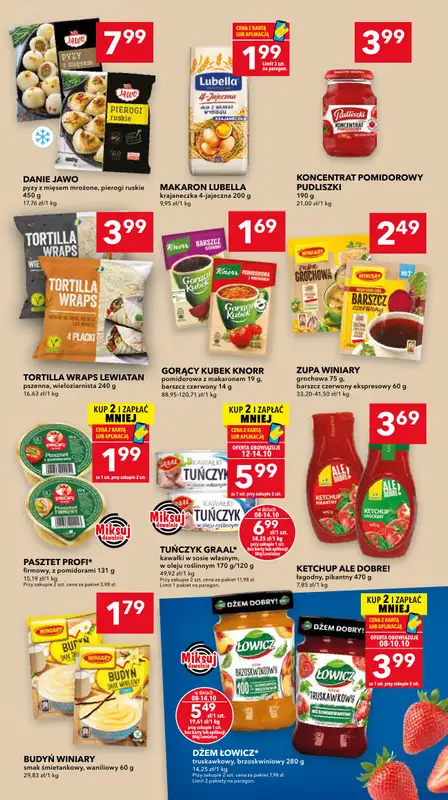 LEWIATAN - gazetka promocyjna Mamy TO w Lewiatanie – woj. mazowieckie od czwartku 08.10 do środy 14.10 - strona 5