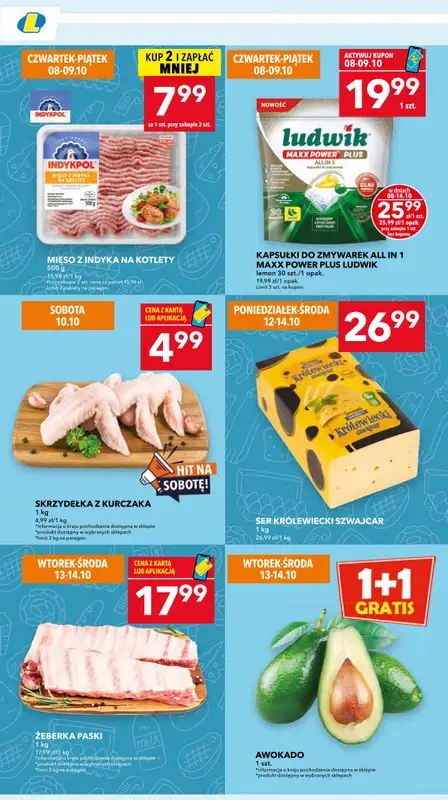 LEWIATAN - gazetka promocyjna Mamy TO w Lewiatanie – woj. mazowieckie od czwartku 08.10 do środy 14.10 - strona 3