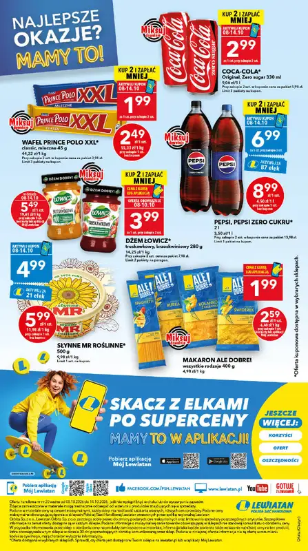 LEWIATAN - gazetka promocyjna Mamy TO w Lewiatanie – Olsztyn od czwartku 08.10 do środy 14.10 - strona 8