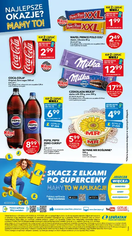 LEWIATAN - gazetka promocyjna Mamy TO w Lewiatanie – woj. opolskie od czwartku 08.10 do środy 14.10 - strona 8