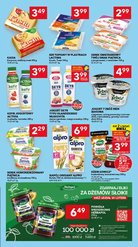 LEWIATAN - gazetka promocyjna Mamy TO w Lewiatanie – woj. podlaskie od czwartku 08.10 do środy 14.10 - strona 3