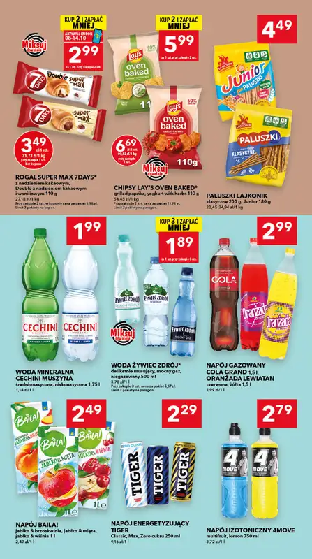 LEWIATAN - gazetka promocyjna Mamy TO w Lewiatanie – woj. podkarpackie od czwartku 08.10 do środy 14.10 - strona 6
