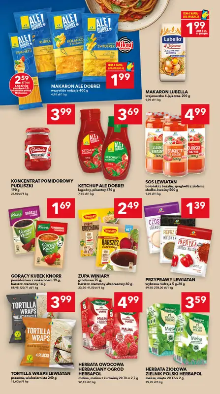 LEWIATAN - gazetka promocyjna Mamy TO w Lewiatanie – woj. podkarpackie od czwartku 08.10 do środy 14.10 - strona 4