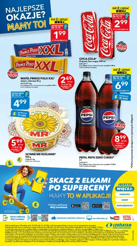 LEWIATAN - gazetka promocyjna Mamy TO w Lewiatanie – woj. podkarpackie od czwartku 08.10 do środy 14.10 - strona 8