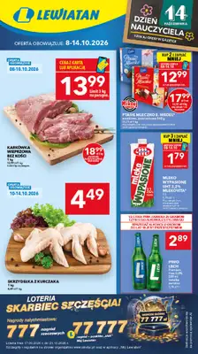LEWIATAN - gazetka promocyjna Mamy TO w Lewiatanie – Północ od czwartku 08.10 do środy 14.10