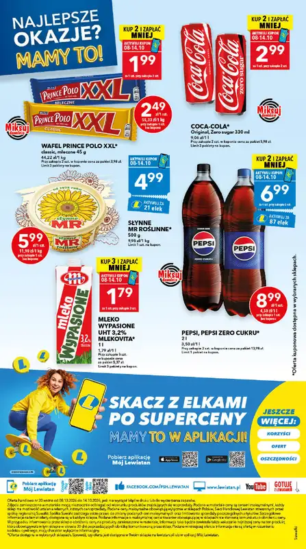 LEWIATAN - gazetka promocyjna Mamy TO w Lewiatanie – Suwałki od czwartku 08.10 do środy 14.10 - strona 8