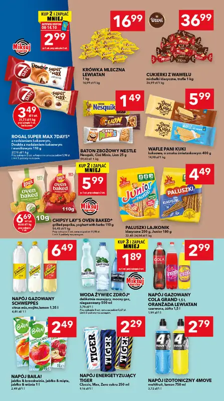 LEWIATAN - gazetka promocyjna Mamy TO w Lewiatanie – woj. wielkopolskie od czwartku 08.10 do środy 14.10 - strona 6
