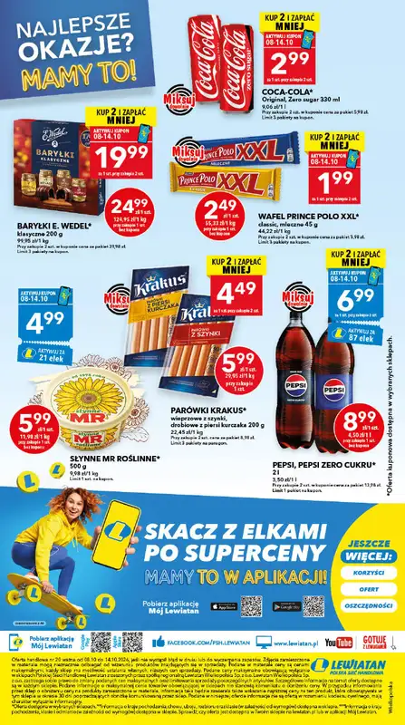 LEWIATAN - gazetka promocyjna Mamy TO w Lewiatanie – woj. wielkopolskie od czwartku 08.10 do środy 14.10 - strona 8