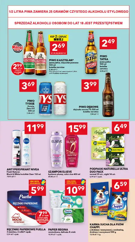 LEWIATAN - gazetka promocyjna Mamy TO w Lewiatanie – woj. wielkopolskie od czwartku 08.10 do środy 14.10 - strona 7