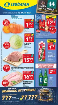 LEWIATAN - gazetka promocyjna Mamy TO w Lewiatanie – Zachód od czwartku 08.10 do środy 14.10