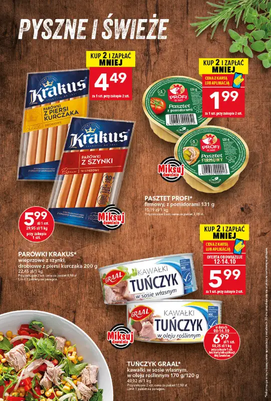 LEWIATAN - gazetka promocyjna Mamy TO w Lewiatanie – Żory od czwartku 08.10 do środy 14.10 - strona 9