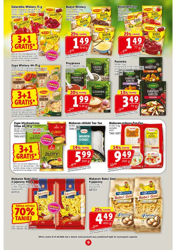 Prim Market - gazetka promocyjna Gazetka od czwartku 08.10 do środy 14.10 - strona 9