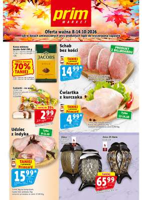Prim Market - gazetka promocyjna Gazetka od czwartku 08.10 do środy 14.10