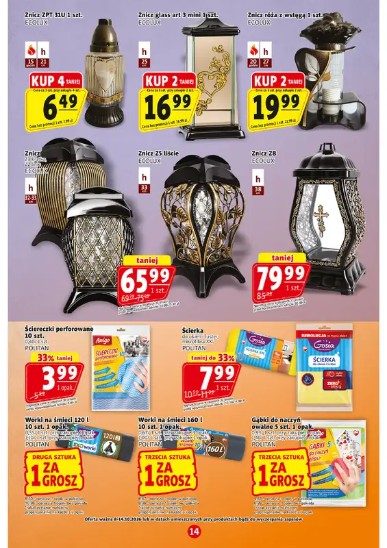 Prim Market - gazetka promocyjna Gazetka od czwartku 08.10 do środy 14.10 - strona 14