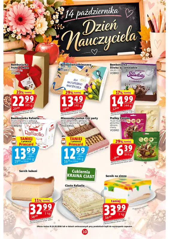 Prim Market - gazetka promocyjna Gazetka od czwartku 08.10 do środy 14.10 - strona 10