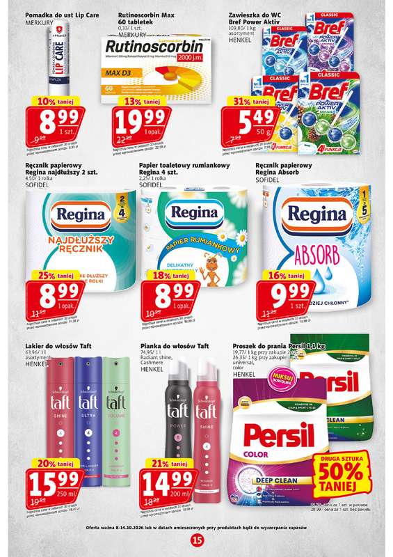 Prim Market - gazetka promocyjna Gazetka od czwartku 08.10 do środy 14.10 - strona 15