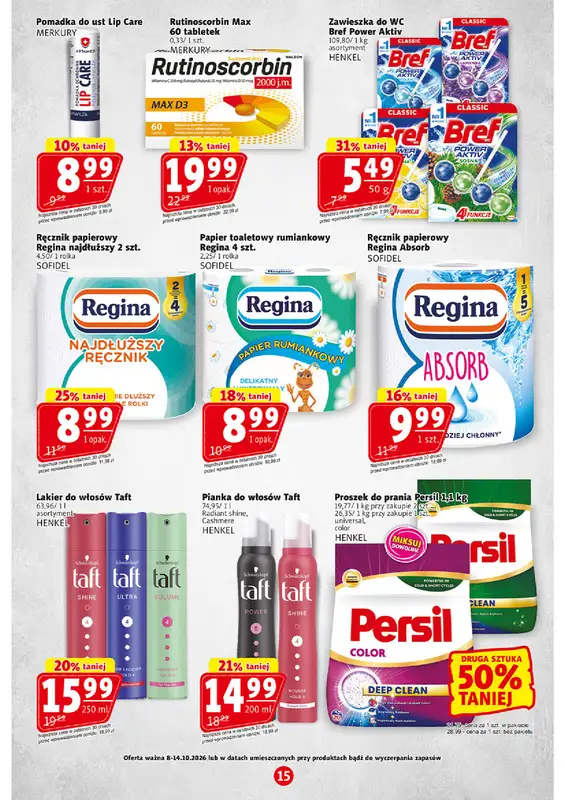Prim Market - gazetka promocyjna Gazetka od czwartku 08.10 do środy 14.10 - strona 15